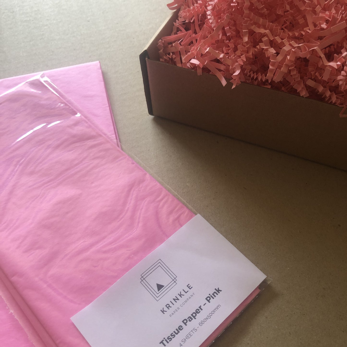 Pink Tissue Paper