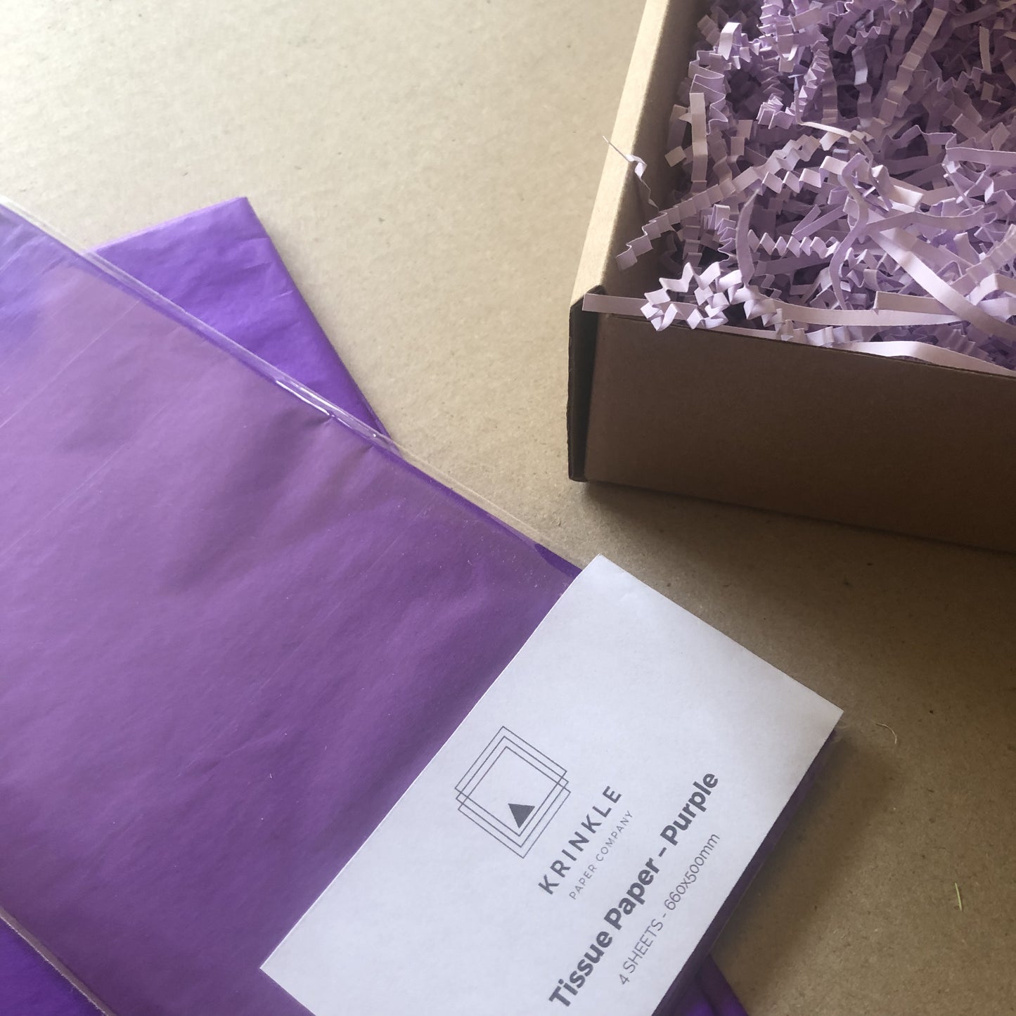 Purple Tissue Paper