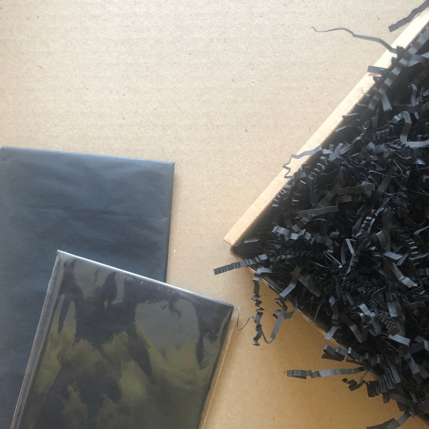 Black Tissue Paper - 4 Sheets