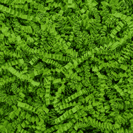 Green Crinkle Paper – Shredded Gift Box Filler