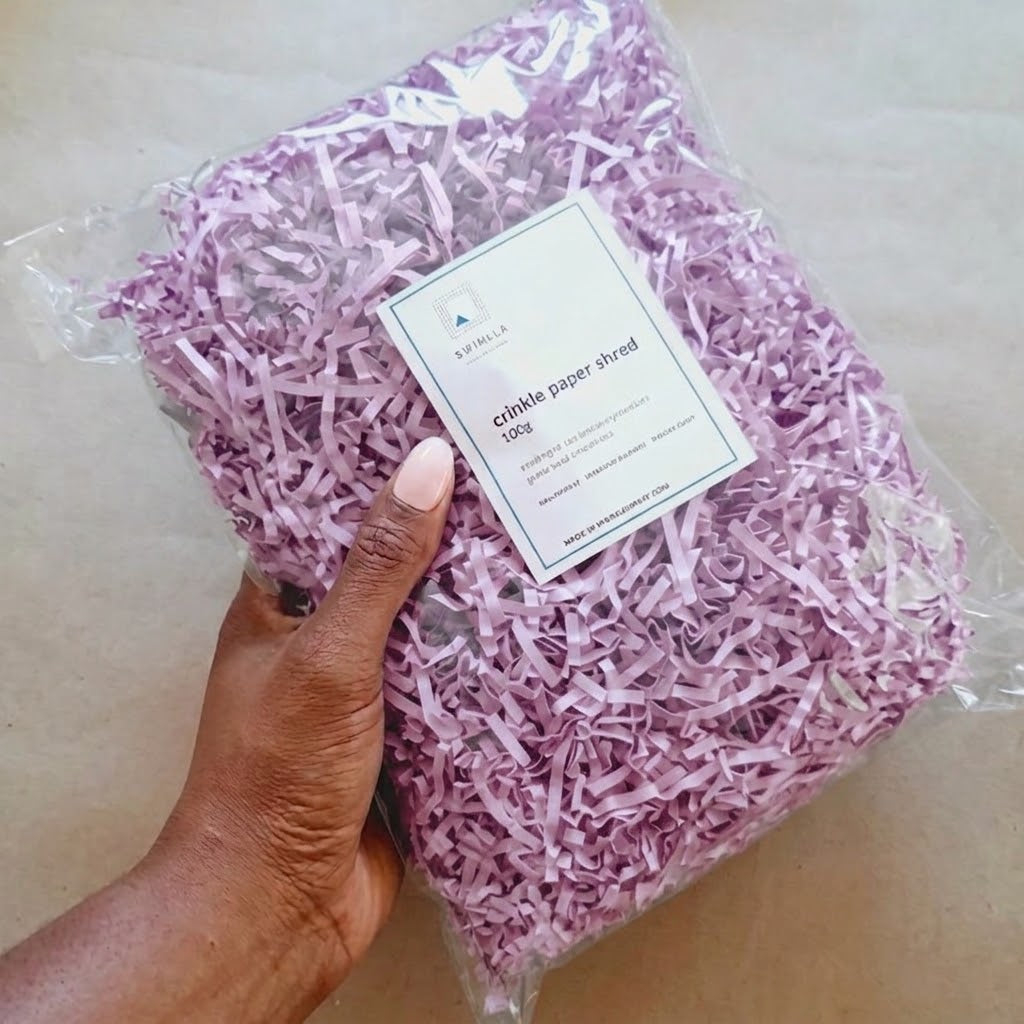 Heather Crinkle Paper – Shredded Gift Box Filler