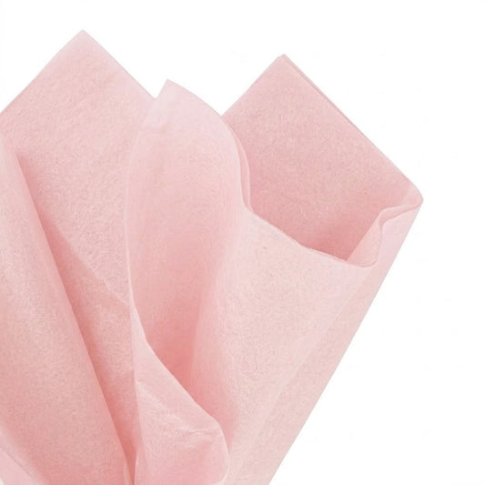 Pastel Pink Tissue Paper - 4 Sheets