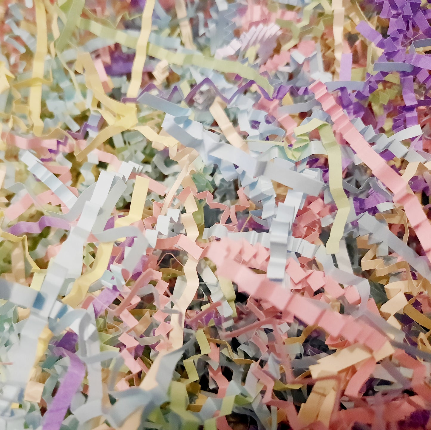 Pastel Blend Crinkle Paper Filler for Party Favours