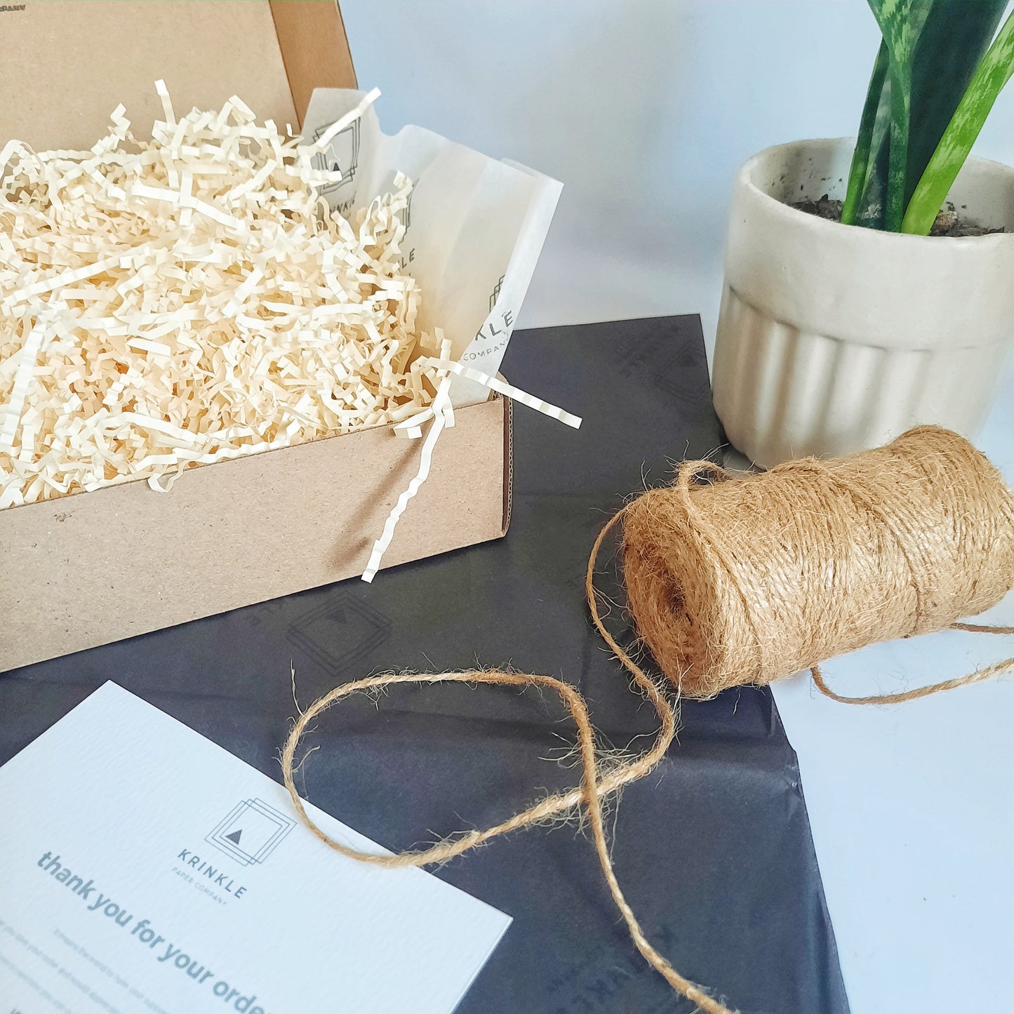 Vanilla Crinkle Shred Paper