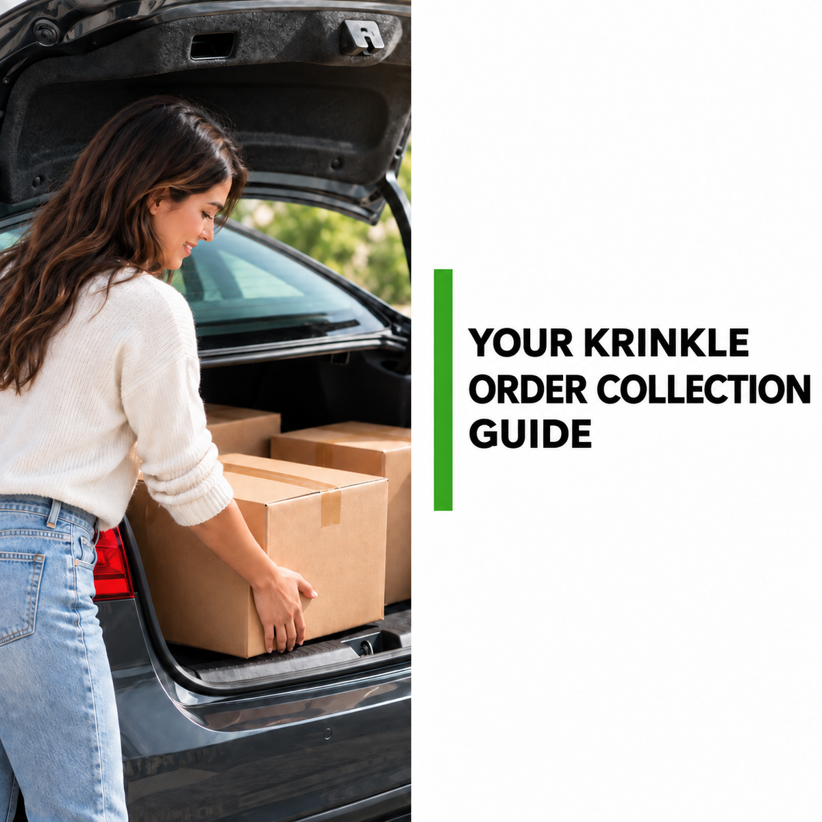Collecting a Krinkle Paper Co order