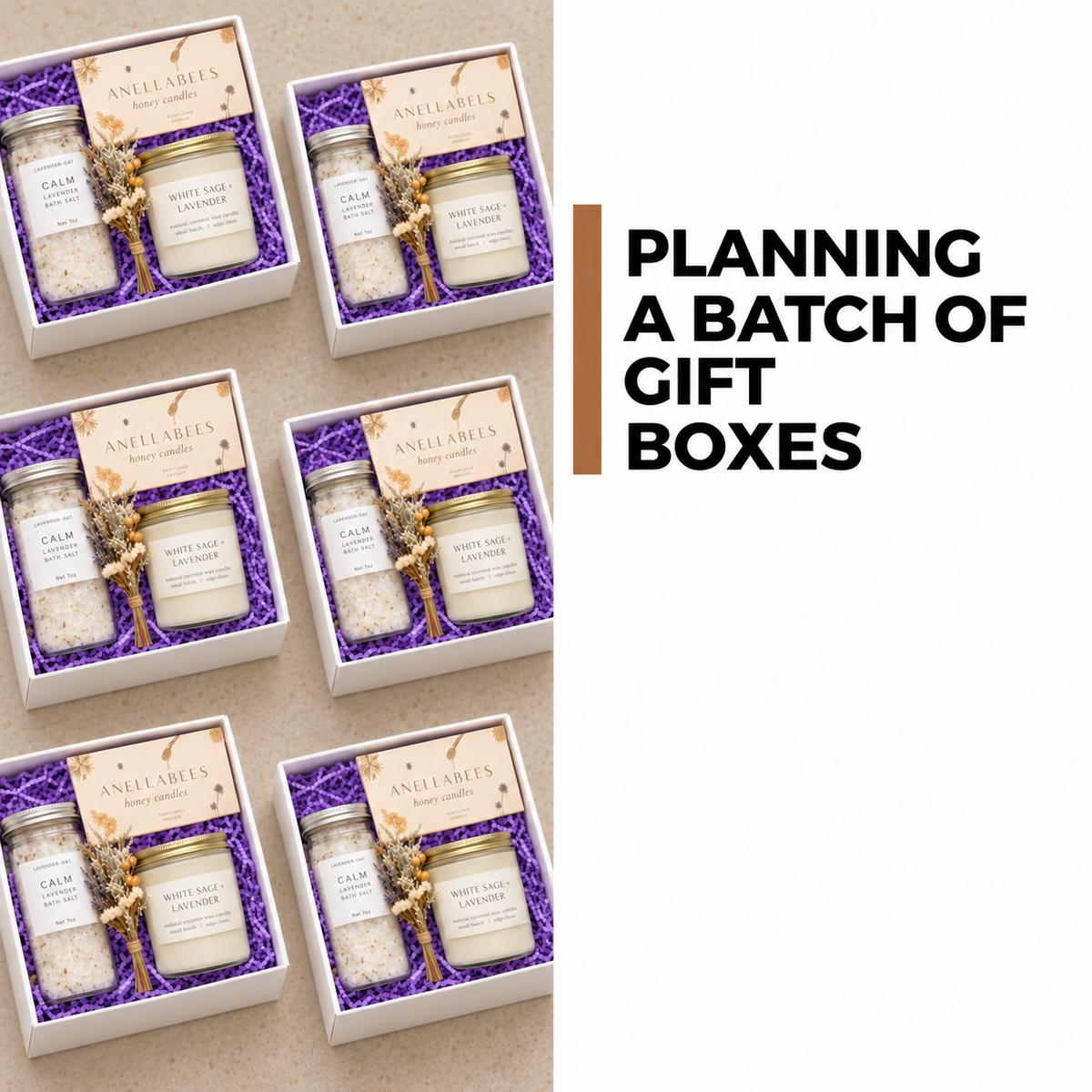 Planning Packaging for a Batch of Gift Boxes