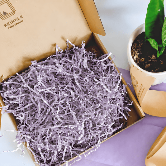 Heather Crinkle Paper – Shredded Gift Box Filler