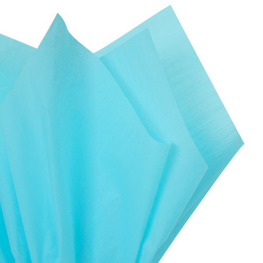 Baby Blue Tissue Paper - 4 Sheets