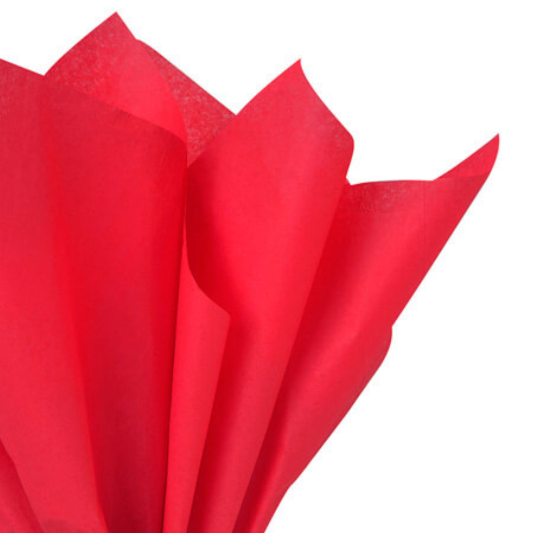 Red Tissue Paper | Bold and Festive