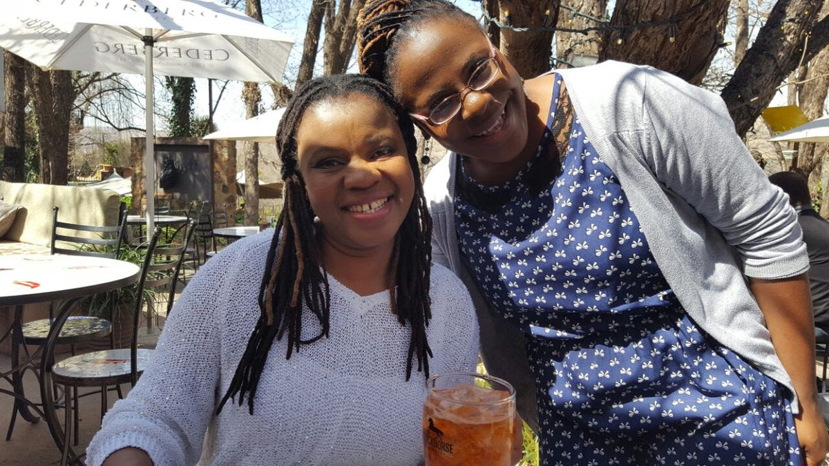 Vimbai and Andrea from Krinkle Paper Co