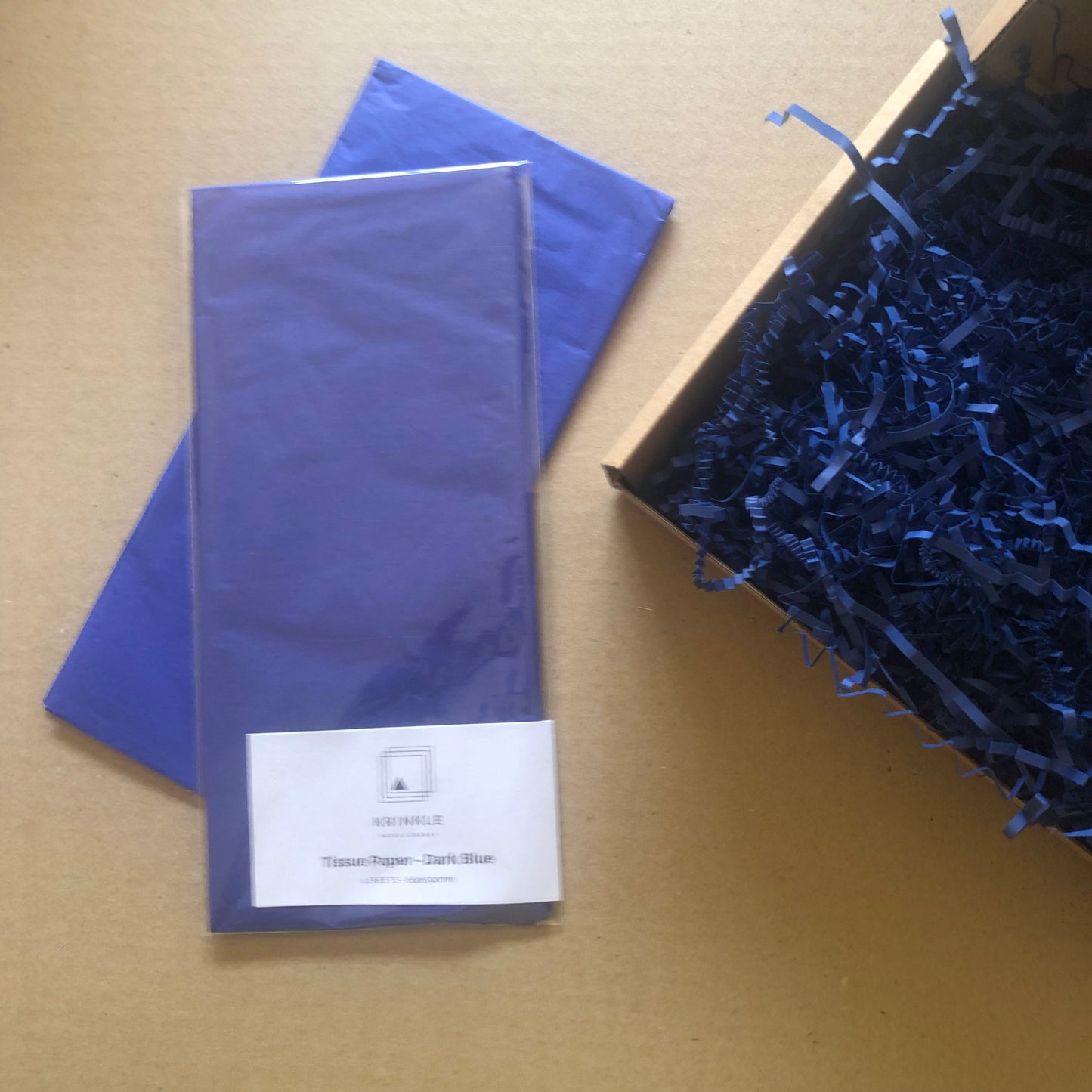 Dark Blue Tissue Paper | Classic and Refined