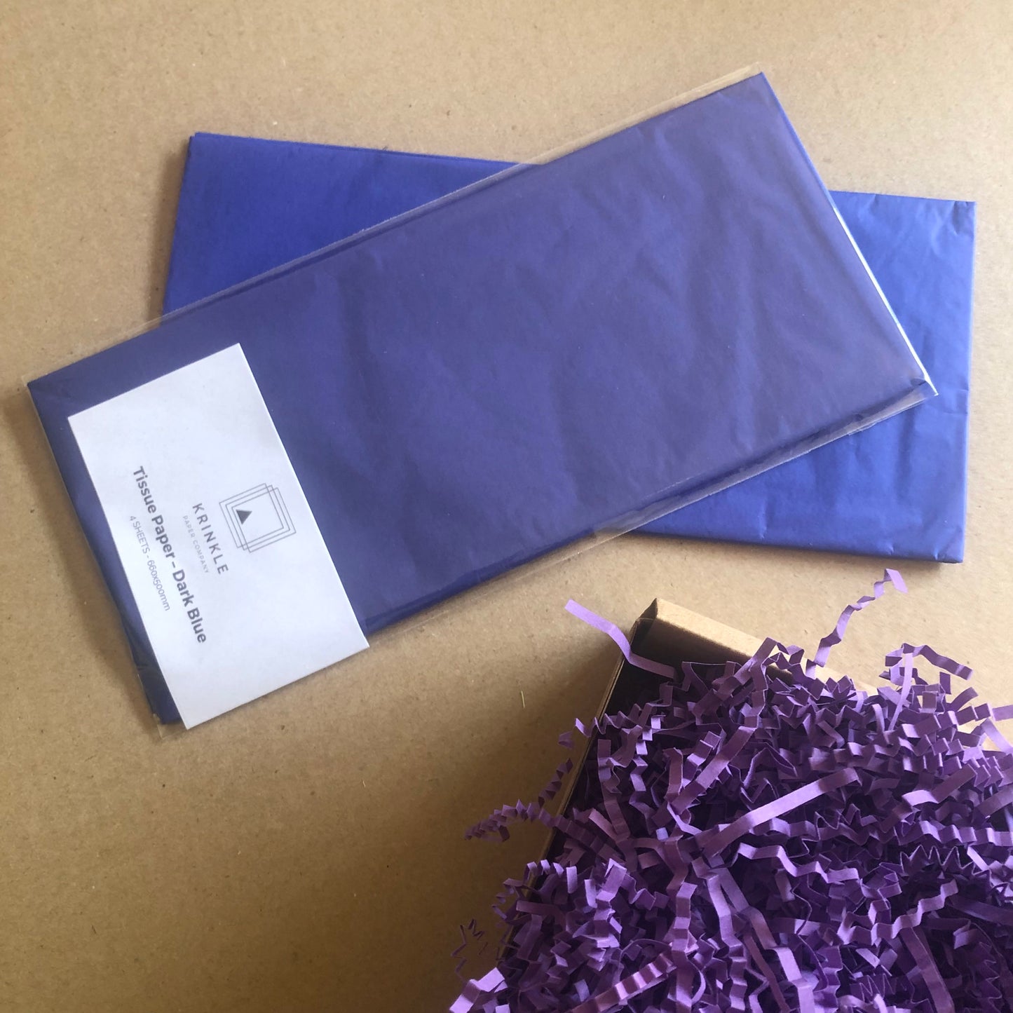 Dark Blue Tissue Paper | Classic and Refined