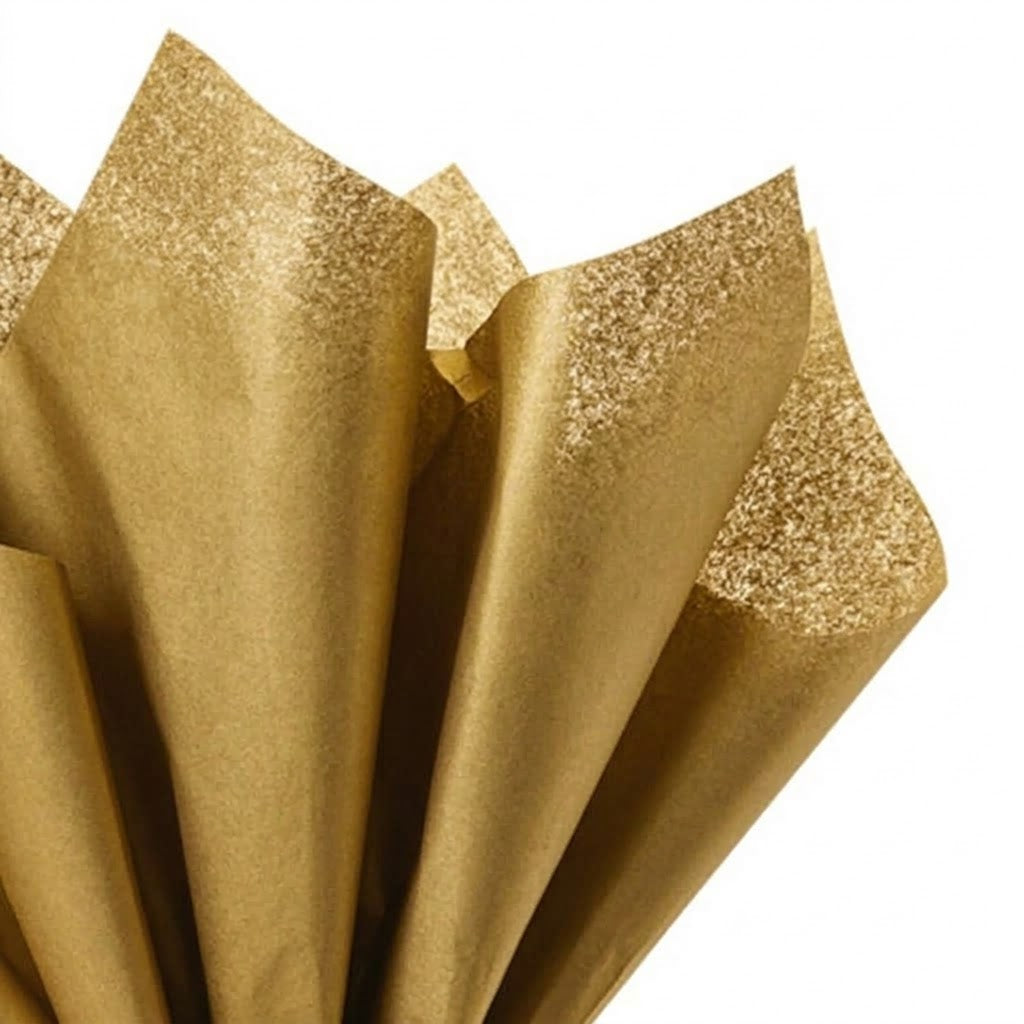 Gold Tissue Paper - 4 Sheets