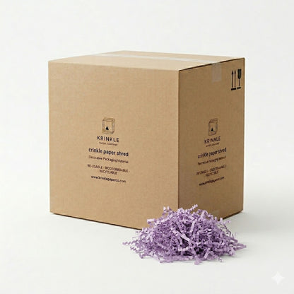 Heather Crinkle Paper – Shredded Gift Box Filler