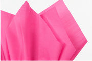 Close-up of Hot Pink tissue paper texture