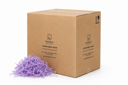 Lavender Crinkle Paper – Shredded Gift Box Filler