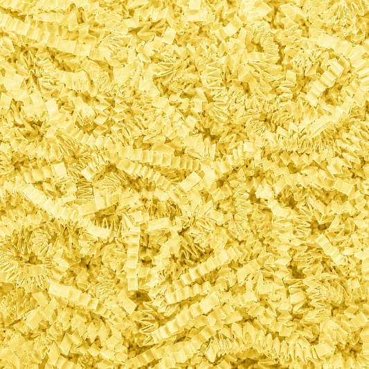 Lemon Yellow Crinkle Paper – Shredded Gift Box Filler