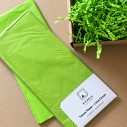 Lime Green Tissue Paper - 4 Sheets