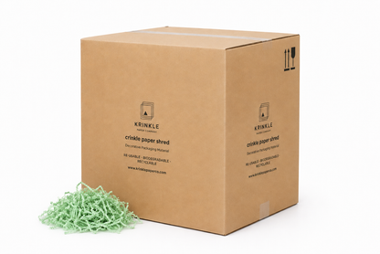 Mint Green Crinkle Paper – Shredded Gift Box Filler