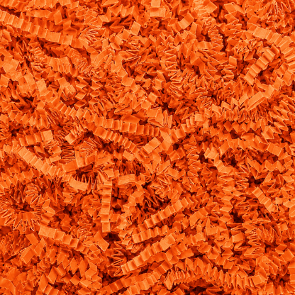 Orange Crinkle Paper – Shredded Gift Box Filler