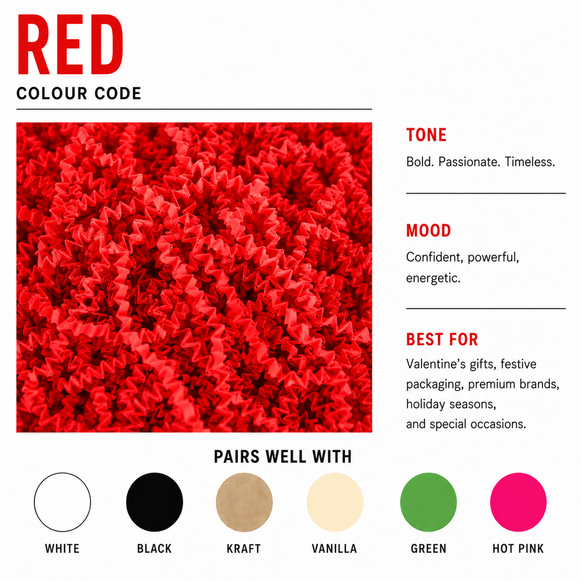 Red Crinkle Paper – Shredded Gift Box Filler