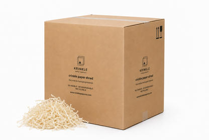 Vanilla Crinkle Paper – Shredded Gift Box Filler