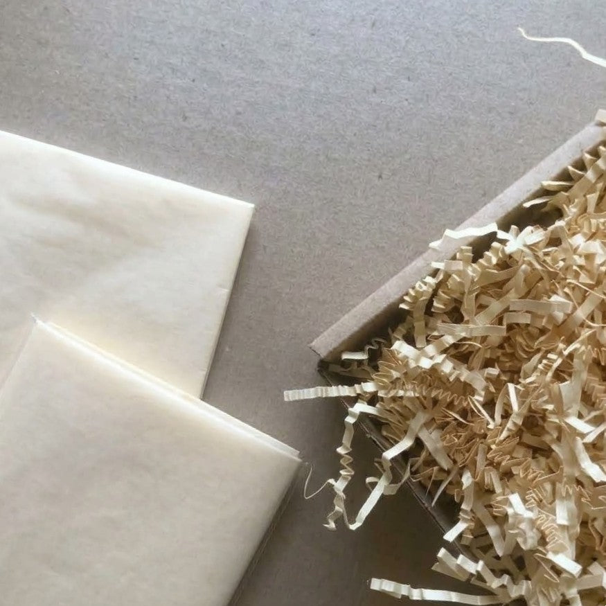 Vanilla Tissue Paper - 4 Sheets