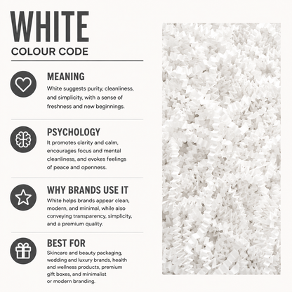White Crinkle Paper – Shredded Gift Box Filler