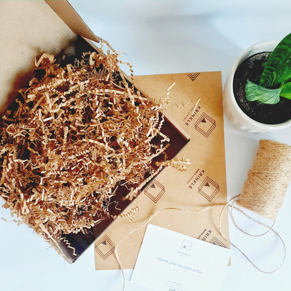 Kraft Crinkle Shred Paper for Gift Boxes Krinkle Paper Co