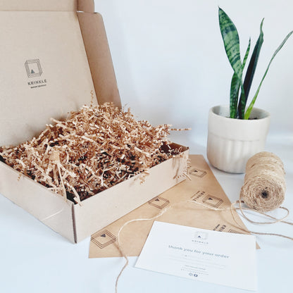 Kraft Crinkle Paper – Shredded Gift Box Filler