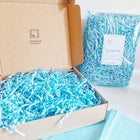 Baby Blue Crinkle Shred Paper