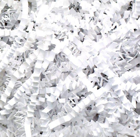 White Crinkle Shred Paper Crinkle Paper Krinkle Paper Co 
